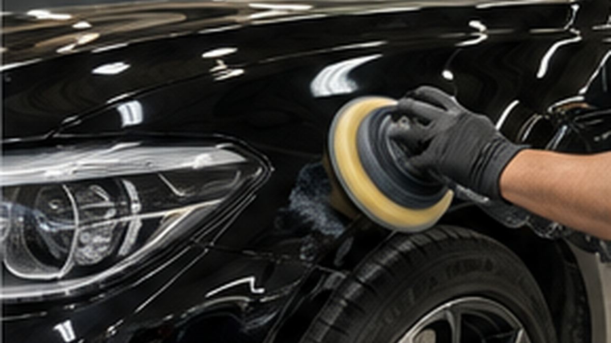 Pulido y detailing de vehículo