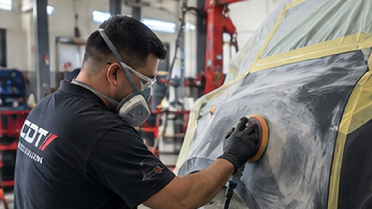 Técnico del equipo trabajando
